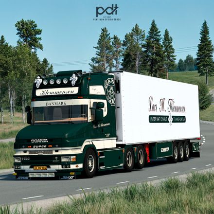 Scania T580 + Trailer &quot;Klemmensen&quot;