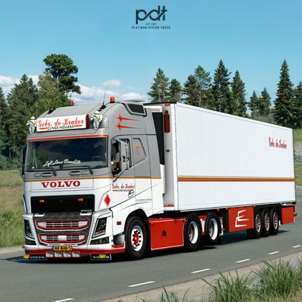Volvo FH 500 + Trailer &quot;Gebr.de Kraker&quot;