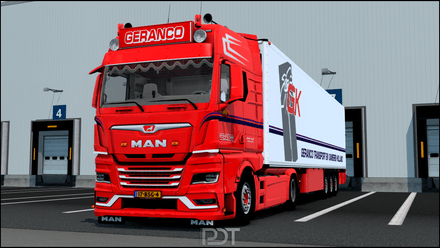 MAN TGX + Trailer &quot;Geranco Transport&quot;