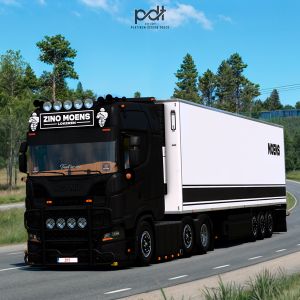 Scania S650 + Trailer &quot;Zino Moens Transport&quot;