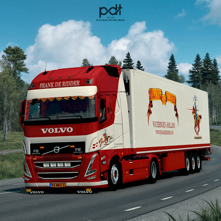 Volvo FH5 + Trailer &quot;Frank de Ridder&quot;