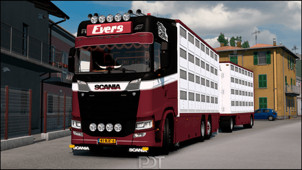Scania S500 + Trailer "Evers Transport"