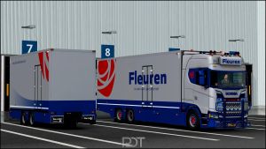 Scania S650 + Trailer &quot;Gebr. Fleuren&quot;