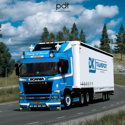Scania R520 + Trailer "Danny vd Heuvel"