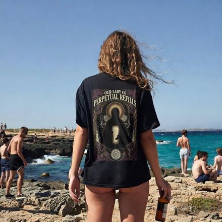 Our Lady of Perpetual Refills Tee