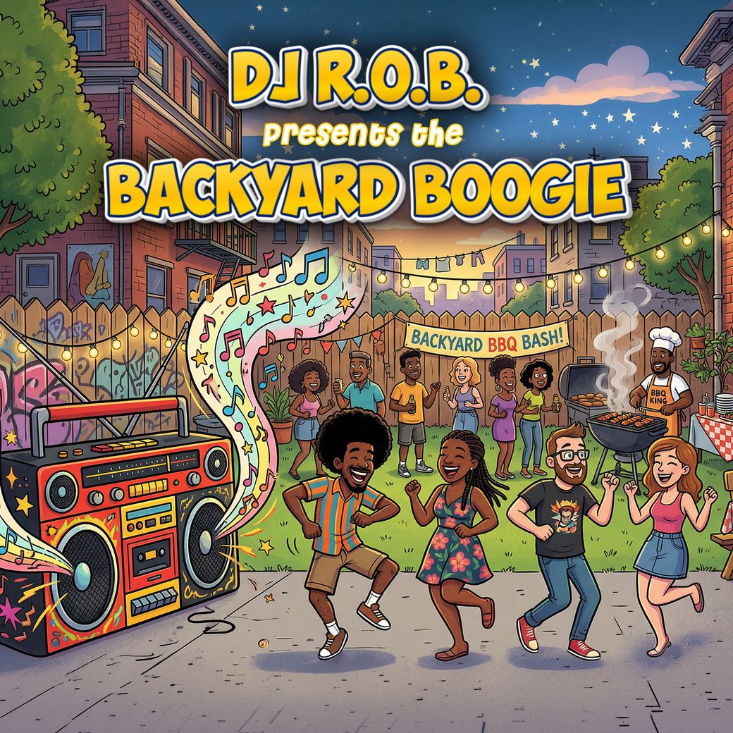BACKYARD BOOGIE - Mixed By DJ R.O.B. (DIGITAL DOWNLOAD)