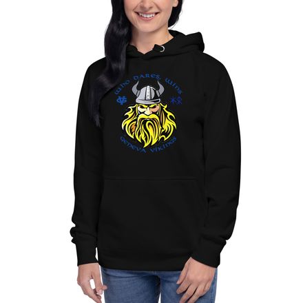 Viking Face Hoodie