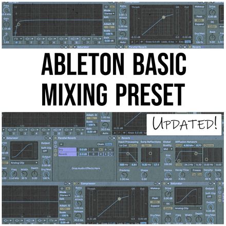 Free Ableton Live Presets: Ableton Essential Mixing Preset