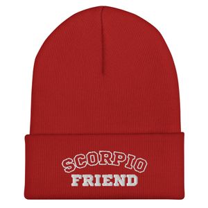"Scorpio Friend"  Cuffed Beanie