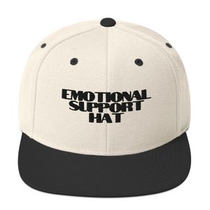 "Emotional Support Hat" Classic Snapback | Yupoong 6089M
