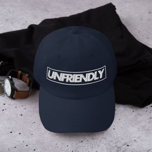 "Unfriendly" Box Classic Dad Hat | Yupoong 6245CM