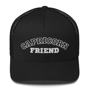"Capricorn Friend" Retro Trucker Hat