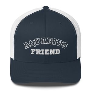 "Aquarius Friend" Retro Trucker Hat