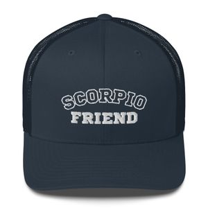 "Scorpio Friend" Retro Trucker Hat