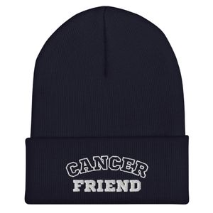 "Cancer Friend"  Cuffed Beanie