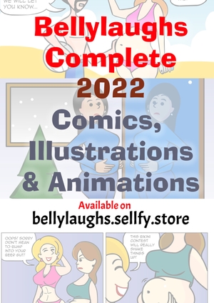 Bellylaughs 2022 Complete Female Comics, Animations and Sketches - NEW!