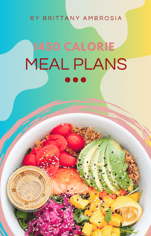 1450 Calorie Deficit Meal Plan (1 MONTH)