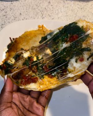 Spinach Chicken Quesadilla