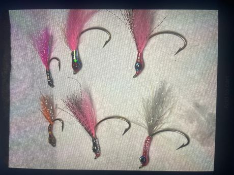 Pompano bedazzled hooks-2 per package 