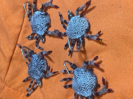 Gray 1/0 flexo crab 