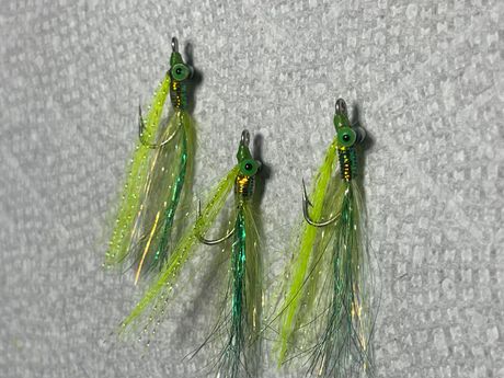 Chartreuse Clouser -because everyone loves chartreuse