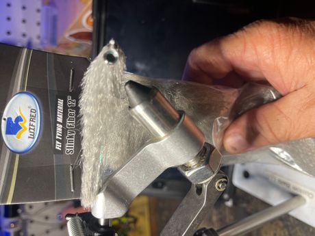 Slinky fiber, minnow gray