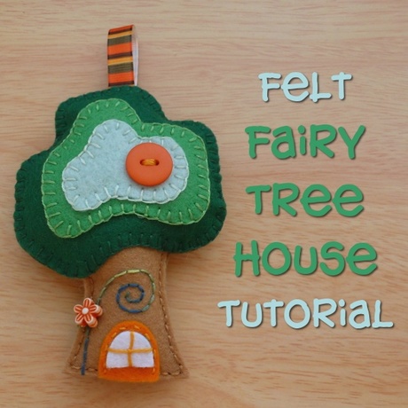 Mini Tree House Plush PDF Pattern and Tutorial