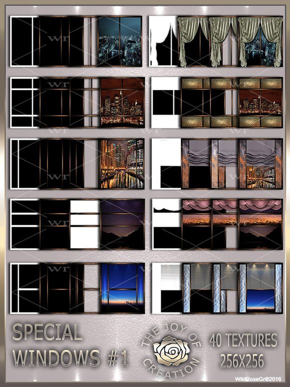 ~ SPECIAL WINDOWS #1 TEXTURE PACK ~