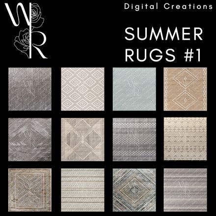 SUMMER RUGS #1
