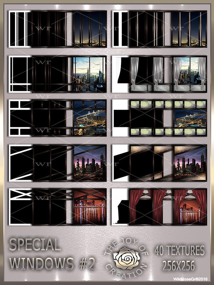 ~ SPECIAL WINDOWS #2 TEXTURE PACK ~