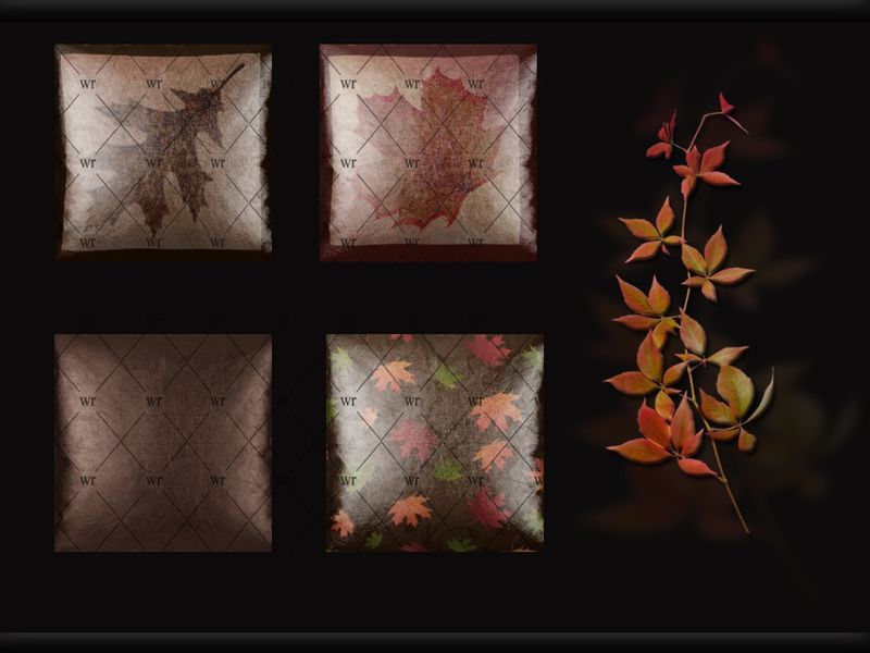 ~ ROMANTIC AUTUMN TEXTURE PACK ~