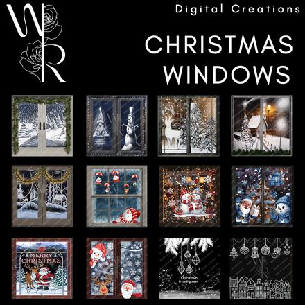 CHRISTMAS WINDOWS