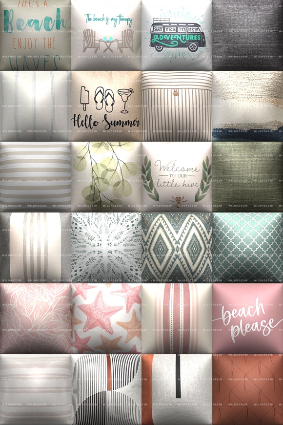 SUMMER PILLOWS #1