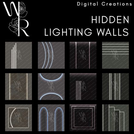 HIDDEN LIGHTING WALLS