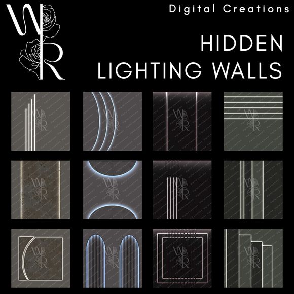 HIDDEN LIGHTING WALLS