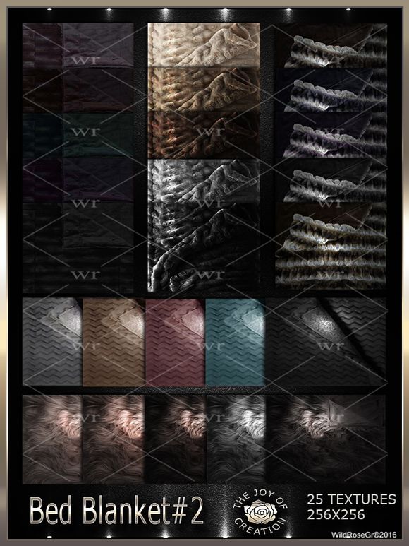 ~ BED BLANKET #2 TEXTURE PACK ~