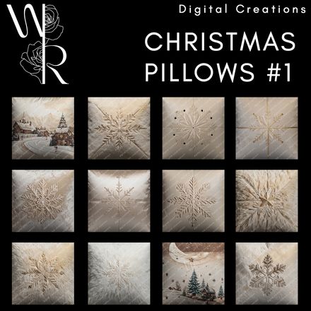 CHRISTMAS PILLOWS #1