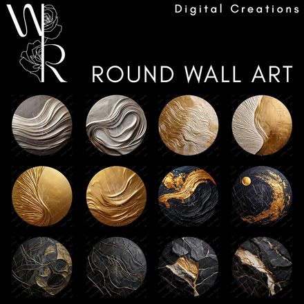 ROUND WALL ART