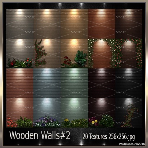 ~ WOODEN WALLS#2 TEXTURE PACK ~