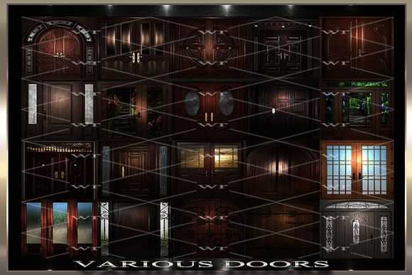 ~ VARIOUS DOORS IMVU TEXTURE PACK ~