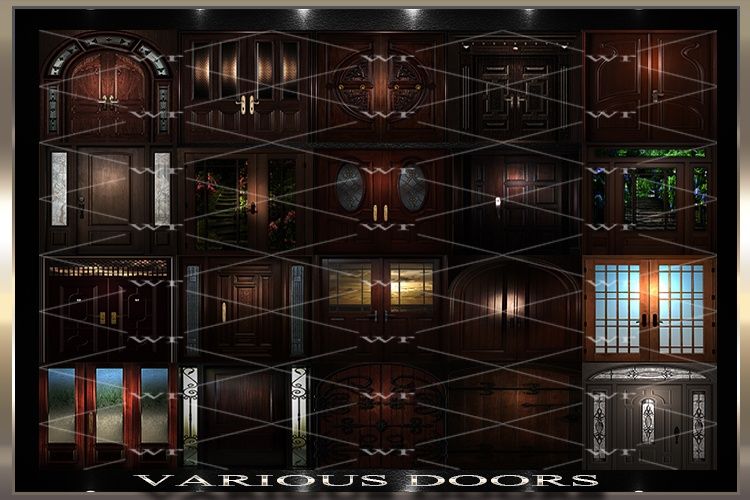 ~ VARIOUS DOORS IMVU TEXTURE PACK ~
