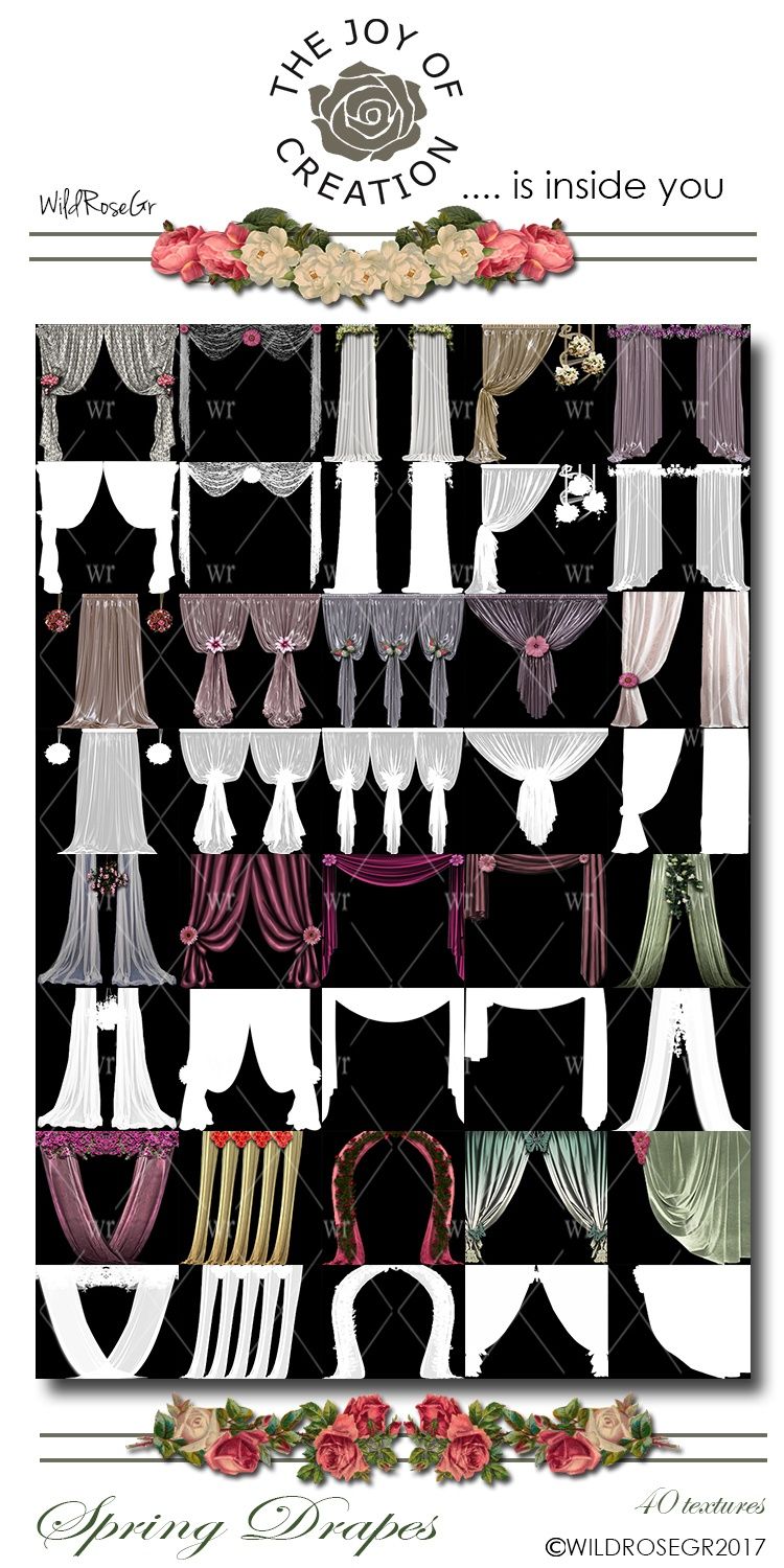 Spring Color Drape SPRING DRAPES