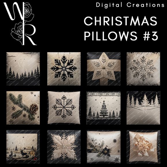 CHRISTMAS PILLOWS #3