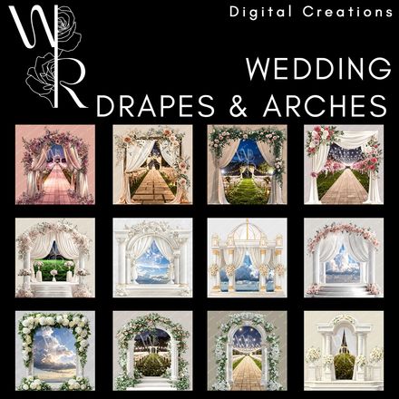 WEDDING DRAPES &amp; ARCHES