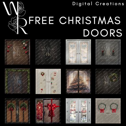 FREE CHRISTMAS DOORS