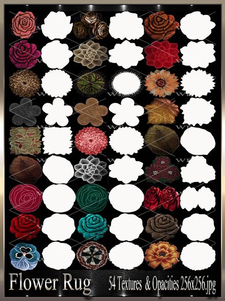 ~FLOWER RUG TEXTURE PACK~