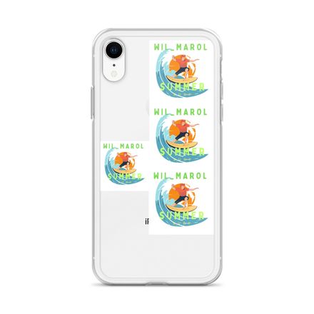 Wilmarol summer surf Clear Case for iPhone®