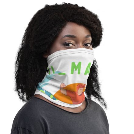 Wilmarol summer surfAll-Over Print Neck Gaiter
