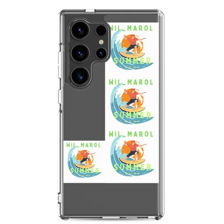 Wilmarol summer surf  Clear Case for Samsung®