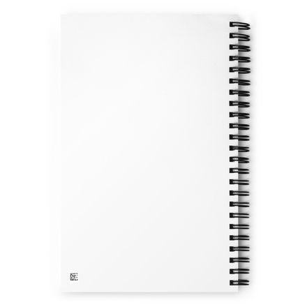 Wilmarol summer surf  Spiral Notebook